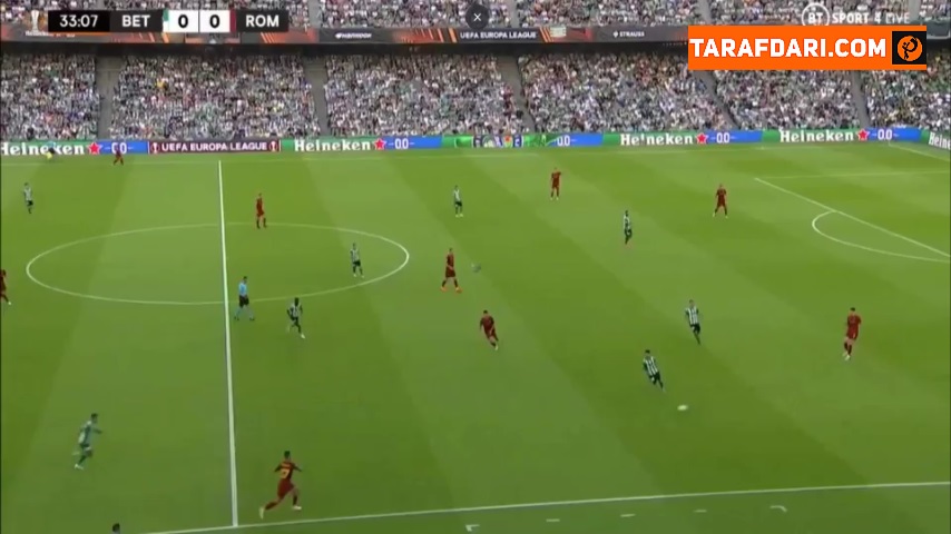 گل سرخیو کانالس به رم (رئال بتیس 1-0 آاس رم)