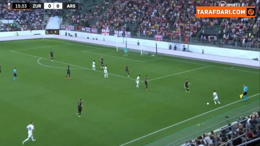 گل مارکینیوش به زوریخ (زوریخ 0-1 آرسنال)