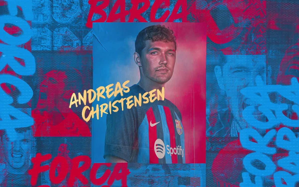 آندریاس کریستنسن مدافع بارسلونا