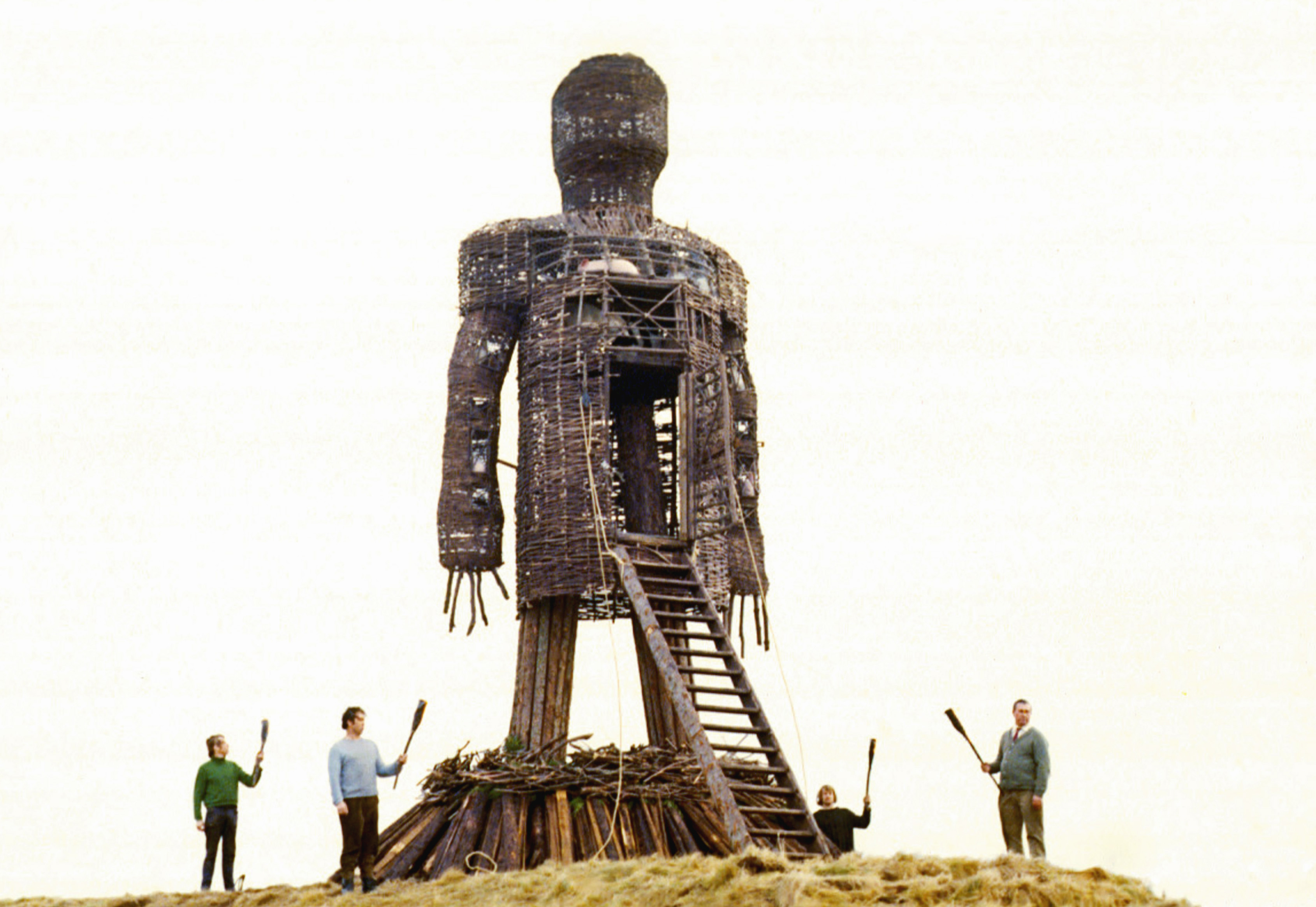 The wicker man. The Wicker man 1973. Плетёный человек" 1973 года.