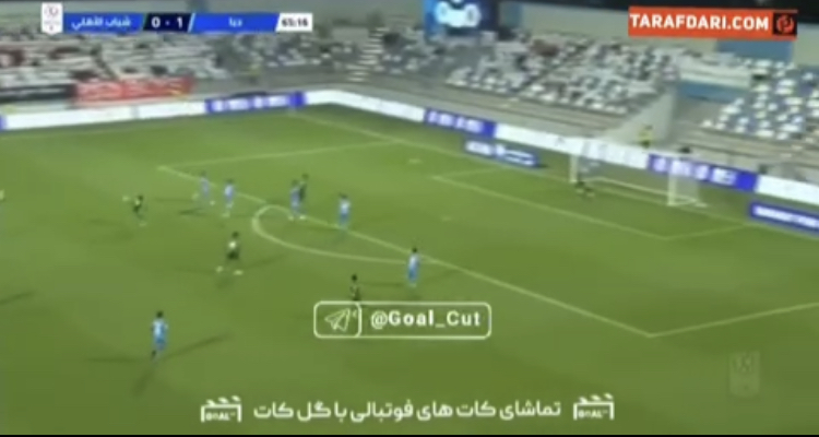اولین گل شباب الاهلی به فجیره با پاس گل نوراللهی / فیلم